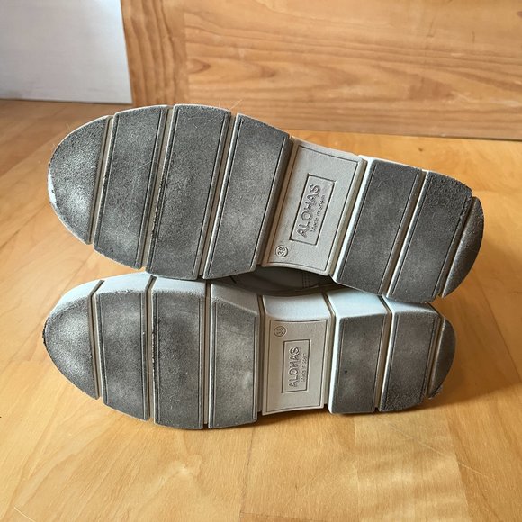 Alohas Can Can beige Combat Boot (Size 38) - Picture 9 of 10